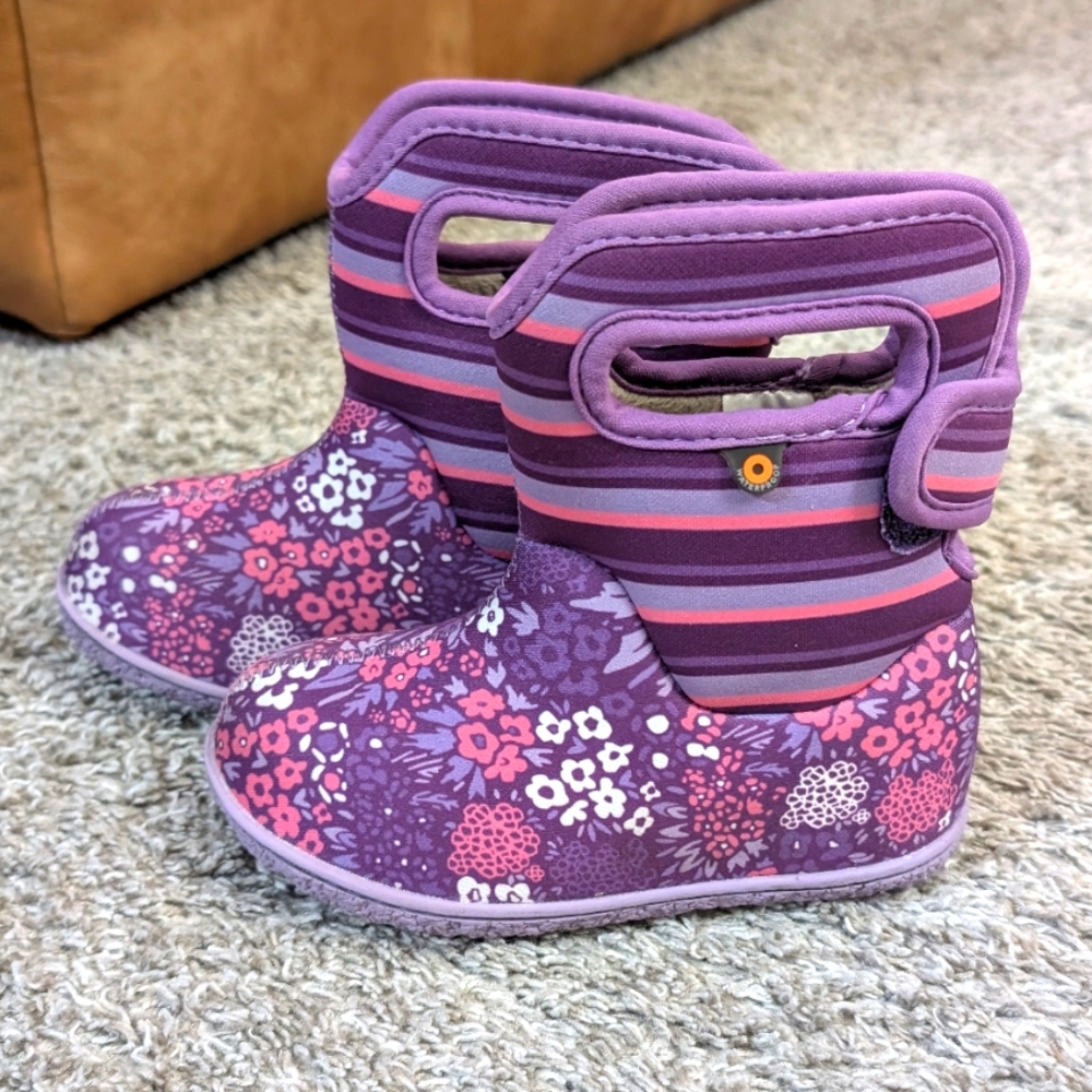 Baby BOGS Insulated Boots Size 8 Toddler